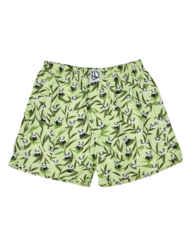 Veselé pánske trenky Pandy a bambus