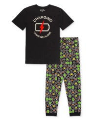 Veselé pánske pyžamo Nabíjam sa