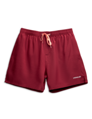 Rebarbaravörös férfi fürdőshort