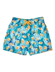 Short de bain rigolo pour hommes Bière tropicale Short de bain rigolo pour hommes Bière tropicale