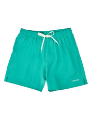 Short de bain vert turquoise pour hommes Short de bain vert turquoise pour hommes