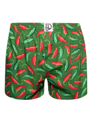 Vidám férfi alsónadrág Chili paprika