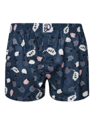 Živahne moške široke boksarice Štetje ovc