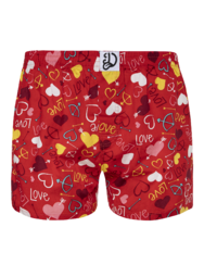 Весели мъжки свободни боксерки Сърца
