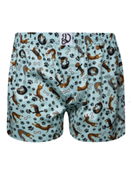 Živahne moške široke boksarice Jazbečar