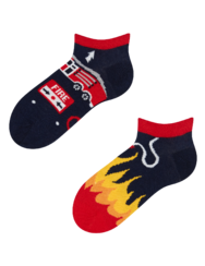 Kids' Ankle Socks Firefighter