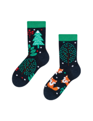 Vrolijke kindersokken Rode vos