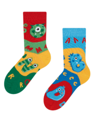 Весели детски чорапи Първи букви