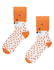 Весели топли детски чорапи Пухкава лисица