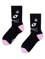 Kids' Warm Socks Cat's Gaze