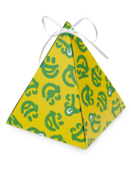 Пирамидална кутия за подарък Dedoles