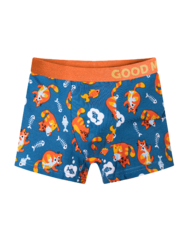 Vrolijke boxers voor jongens Katten en vissen