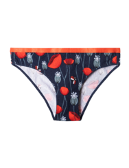 Women's Briefs Ladybugs & Poppy Flowers