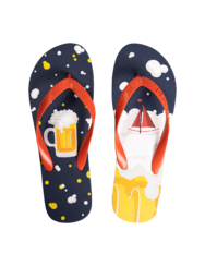 Flip Flops Beer & Boat