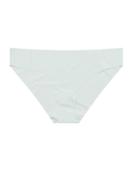 Svetlo zelene ženske brezšivne hlačke