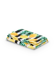 Veselá kuchyňská utěrka Citrony a pruhy