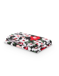 Veselá kuchyňská utěrka Květinové pole