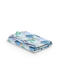 Veselá kuchyňská utěrka Rozkvetlé kaktusy