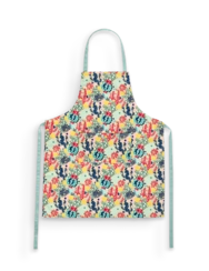 Veselá kuchyňská zástěra Kaktusové květy