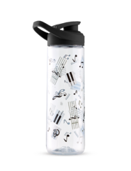 Весела бутилка за вода Музика от пиано 700 мл