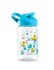 Весела бутилка за вода Плуващи патета 470 мл