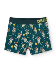 Veselé chlapecké boxerky Opice astronautka