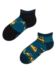 Veselé detské členkové ponožky Bager