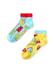 Veselé detské členkové ponožky Gumení medvedíci