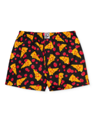 Vidám férfi alsónadrág Sajtos pizza