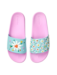 Veselé pantofle Srdíčka a sedmikrásky