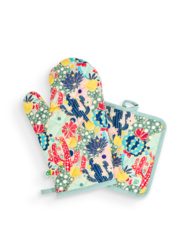 Kitchen Set Cactus Flowers