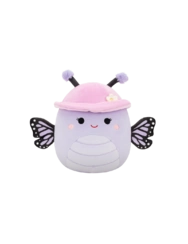SQUISHMALLOWS Bibiana levandulový motýl, 20 cm