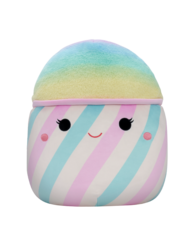 SQUISHMALLOWS Cukrová vata Bevin, 30 cm