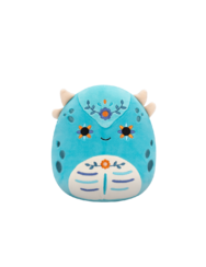 Squishmallows Janicza l'anchilosauro Day of the Dead blu-verde, 20 cm