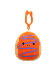 SQUISHMALLOWS Kulcstartó – Jay, a fánk, 9 cm
