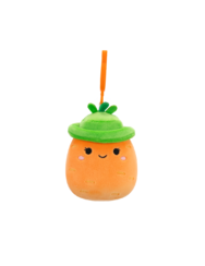 SQUISHMALLOWS Kulcstartó – Sárgarépa – Caroleena, 9 cm