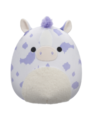 Squishmallows Abelita la puledra Appaloosa lavanda, 30 cm
