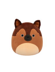 SQUISHMALLOWS Mario, a barna németjuhász, 30 cm