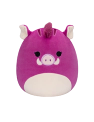 SQUISHMALLOWS Růžový divočák Jenna, 20 cm
