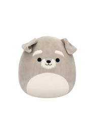 SQUISHMALLOWS Shaun, a szürke schnauzer, 30 cm