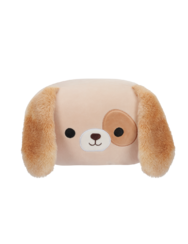 Squishmallows Stackables Harris il cane marrone con macchia sull’occhio, 30 cm