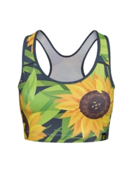 Veselý športový top Slnečnica a listy