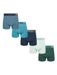 5 db férfi boxeralsóból álló szett - Erdei szellő