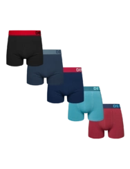 Sada 5 pánských boxerek - Oheň a voda