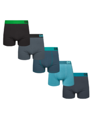 Комплект от 5 броя мъжки боксерки – Студени тонове