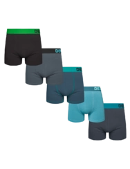 Set 5 pánskych boxeriek - Studené tóny