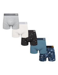 5 db férfi boxeralsóból álló szett - A felhők között
