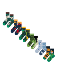 Комплект от 6 чифта чорапи за момчета – Приятели от джунглата