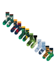 Sada 6 párů chlapeckých ponožek – Kamarádi z džungle