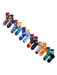 Sada 6 párů chlapeckých ponožek – Každodenní hrdinové